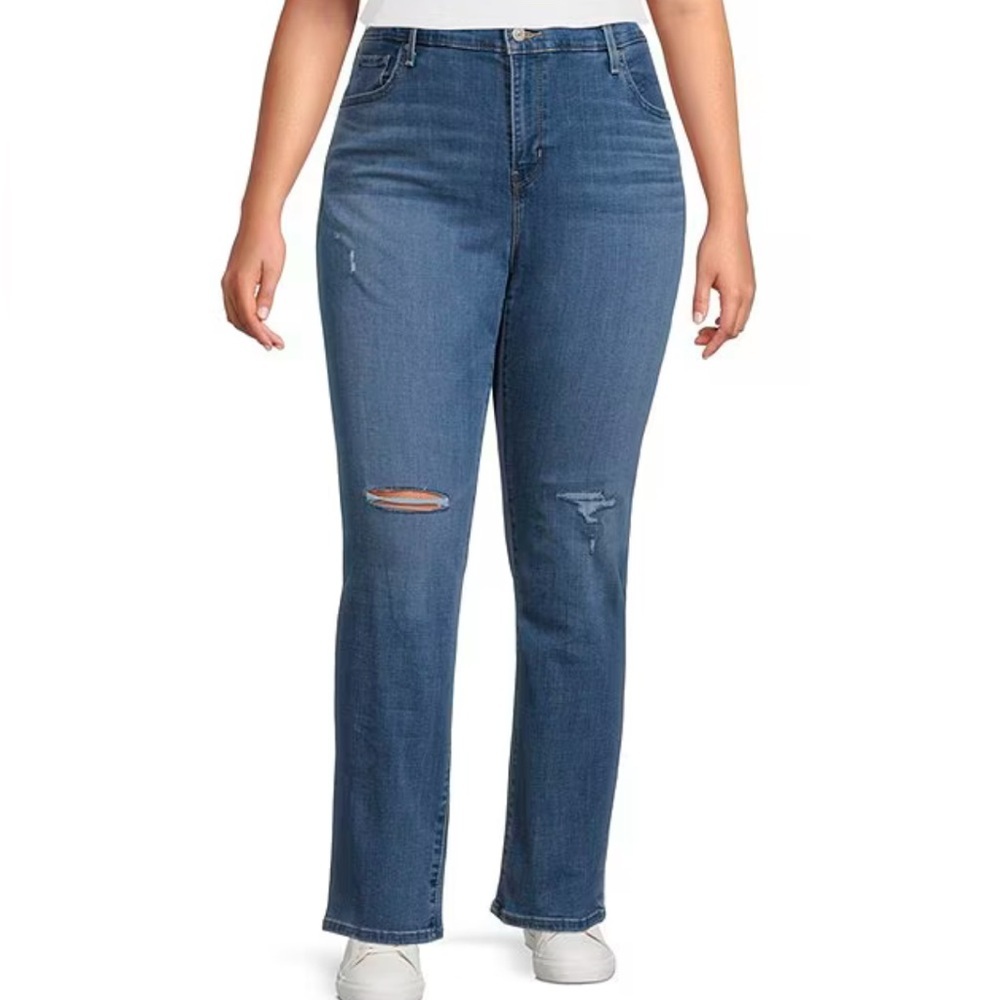 LEVI’S 724 High-Rise Slim Straight Jeans